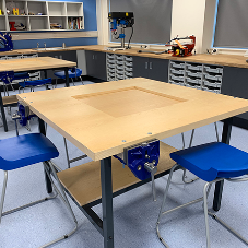 Blackminster Middle School's complete Science and DT Laboratory refurb