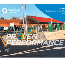 Tarmac ULTISHIELD durability perfect for heavily used bus station