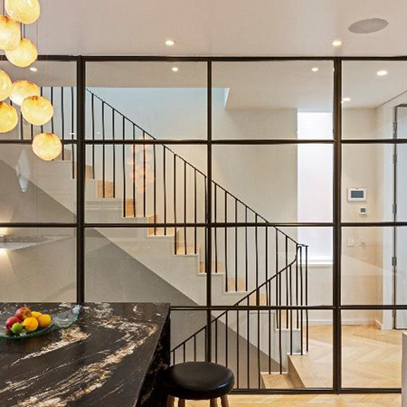A ‘full house’ of Clement steel door screens and partitions
