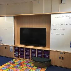 Teaching Walls help with the modernisation programme at Hollymount School