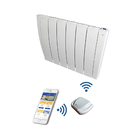 Install SMART electric radiators to avoid heating empty rooms