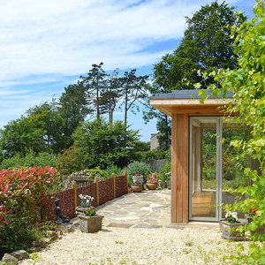 VELFAC recommended for stunning garden room extension