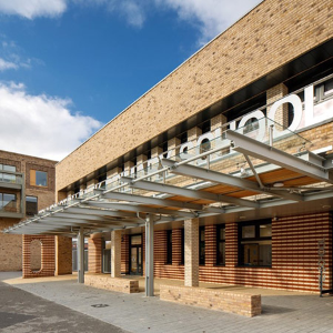 Twinfix's contemporary canopies have been used at Trumpington