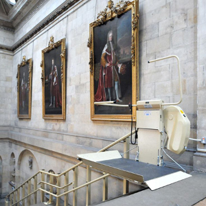 Stannah wheelchair lift supports access in Castle Howard