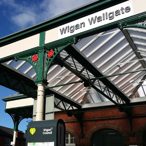 Twinfix roofing for £1million refurb of historic Wigan Wallgate station