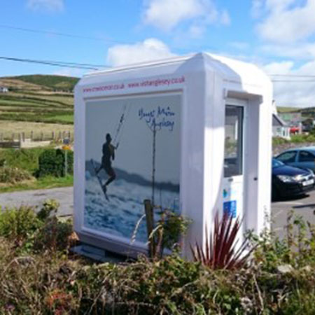Genesis™ GRP kiosks for beach wardens in Anglesey
