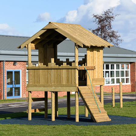 Playground equipment ensures imaginative fun at Thorntree Primary School
