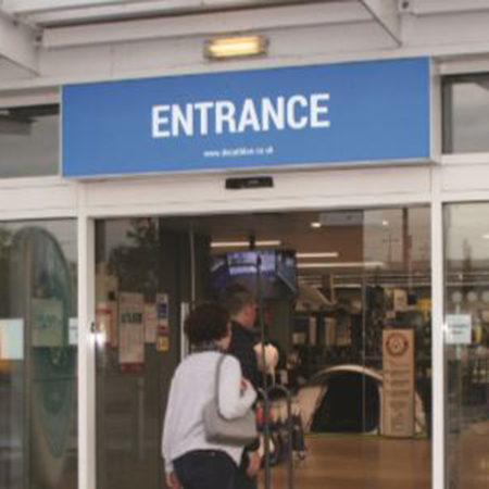 Smooth entrance ensured at Decathlon stores