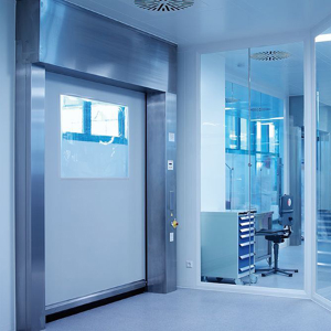 EFAFLEX high-speed doors designed for cleanrooms