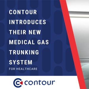 Contour introduces their new Medical Gas Trunking system for Healthcare