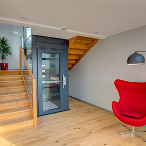A Stannah platform lift lights up a new designer home in Devon