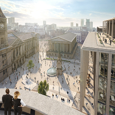 IKO approved contractor provided Hot Melt roofing system at Chamberlain Square