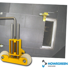 Why use Howe Green Access Cover Skates to lift heavy floor access covers
