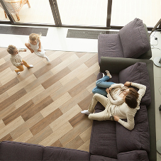 Electric underfloor heating and living rooms - the perfect match