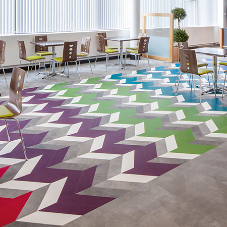 Amtico Flooring transforms Scottish University with vibrant makeover