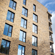 Profile 22 Optima windows fitted in new London housing development