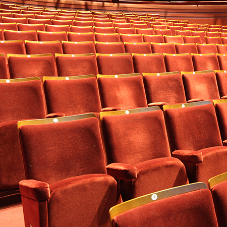 Theatre seating at the Basildon Towngate Theatre