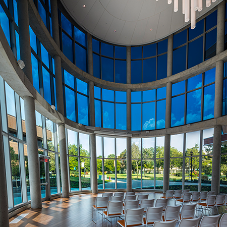 Dynamically controlled SageGlass for Bowie State University in Maryland