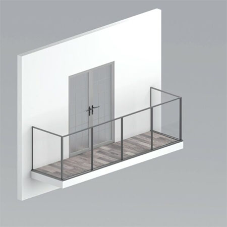 A2 Fire Rated glass balustrades from BA Systems