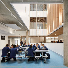 Acoustic Products provided their Laudescher Linea for Harris Academy