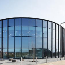 Sustainable Curtain Wall Drives Facade Design For New £70m Automotive R&I Hub
