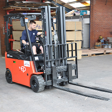 Cubicle Centre goes green with new Lithium-Ion powered forklift trucks