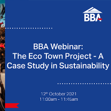 BBA Webinar: The Eco Town Project - A Case Study in Sustainability