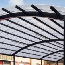 Salford City Academy in Greater Manchester Adds Dining Canopy