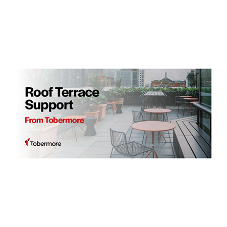 Roof Terrace Support from Tobermore