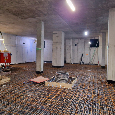 Stonecutters court London getting Wykamol waterproofing system