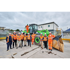 European first as all electric loading shovel comes to London