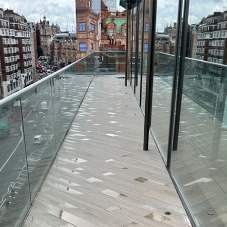 Wallbarn’s Fire Rated Decking System Installed in Knightsbridge