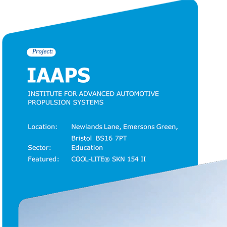 Institute for Advanced Automotive Propulsion Systems (IAAPS) - The University of Bath