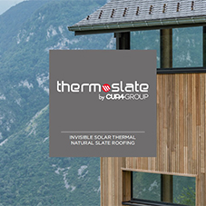 Thermoslate: Thermal Solar Natural Slate Roofing