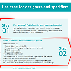 BSI Identify - Use case for designers and specifiers
