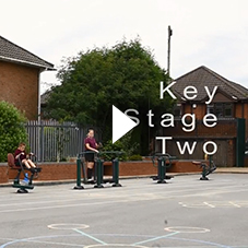Key Stage 2 Outdoor Fitness Equipment - Hillside Primary School | Sunshine Gym