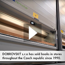 Dobrovský: stored books in maximum available height
