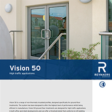 Vision 50 Swing Entrance Aluminium Door