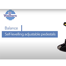 Self-levelling Adjustable Pedestals for paving and decking