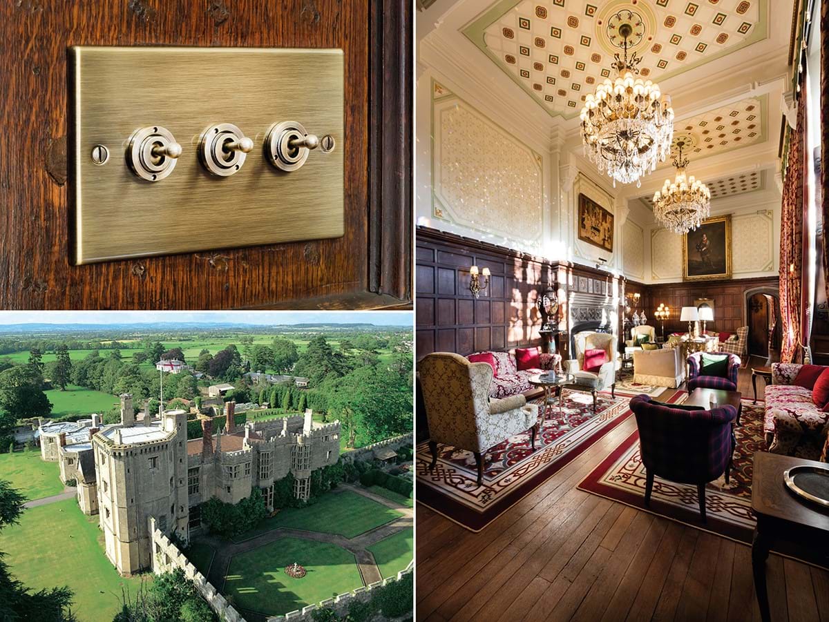 Hamilton’s custom-made plates get the Tudor seal of approval at the Thornbury Castle Hotel