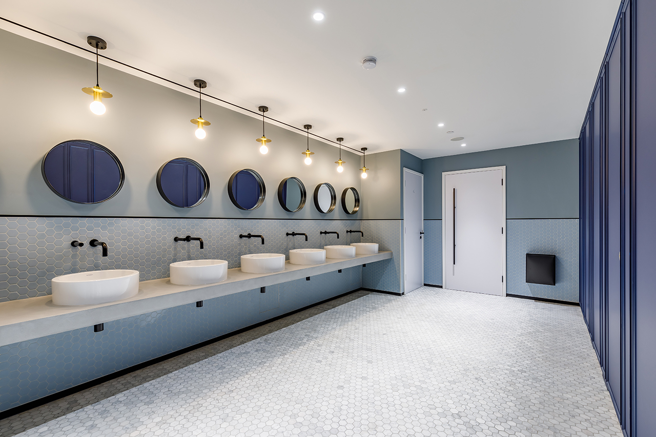 Sustainability factor in commercial washroom refurbishment from Dolphin Solutions