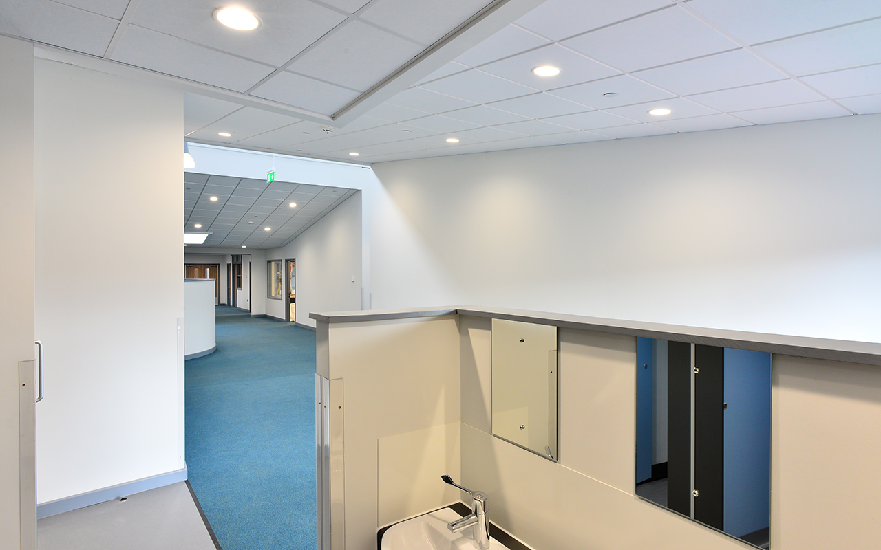 Zentia ceilings rise to the challenge in Plymouth