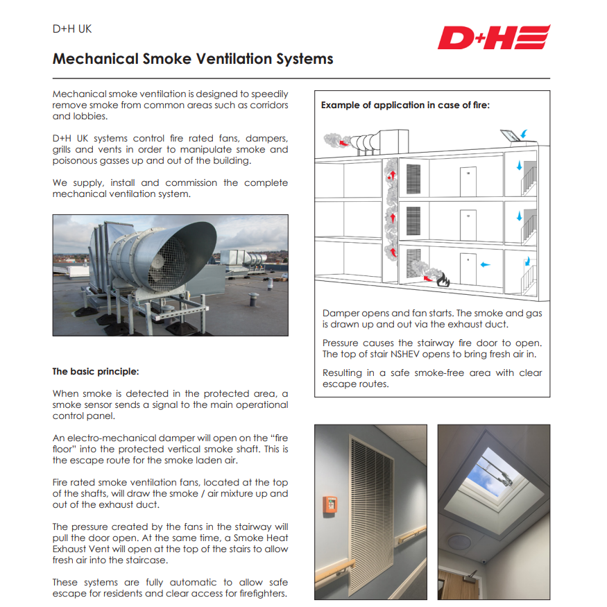 Mechanical Smoke Ventilation Systems