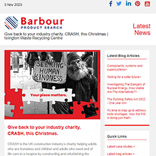 Give back to your industry charity, CRASH, this Christmas |  Islington Waste Recycling Centre