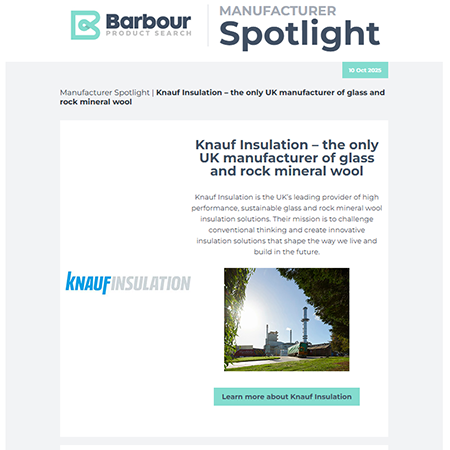 Manufacturer Spotlight| Knauf Insulation – the only UK manufacturer of glass and rock mineral wool