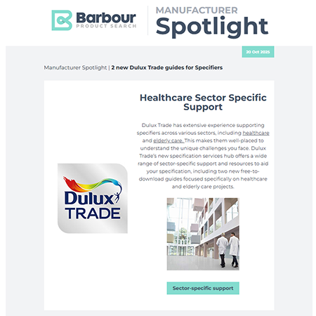Manufacturer Spotlight| 2 new Dulux Trade guides for Specifiers