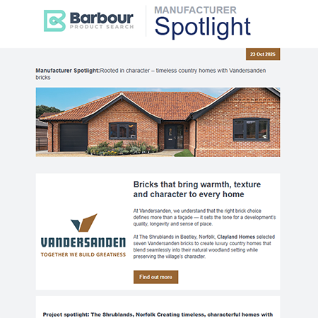 Manufacturer Spotlight|Rooted in character – timeless country homes with Vandersanden bricks