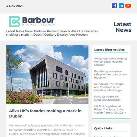 Latest News From Barbour Product Search: Aliva UK’s facades making a mark in Dublin|Cookery Display Area Kitchen
