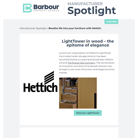 Manufacturer Spotlight| Breathe life into your furniture with Hettich