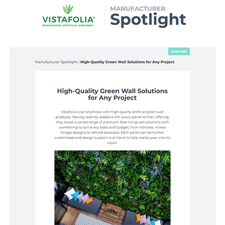 Manufacturer Spotlight| High-Quality Green Wall Solutions for Any Project